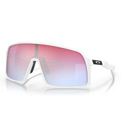OAKLEY okulary sportowe Sutro Pol White w/ PRIZM Snow Sapph, Kolor: pomarańczowy, Rozmiar: one size