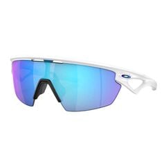 OAKLEY okulary sportowe Sphaera MtWhite w/ Prizm Sapphire Pol, Kolor: niebieski, Rozmiar: one size