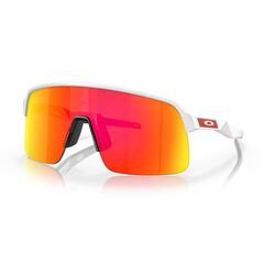 OAKLEY okulary sportowe Sutro Lite Matte White w/ Prizm Ruby, Kolor: pomarańczowy, Rozmiar: one size