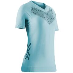 Koszulka biegowa damska X-Bionic TWYCE RUN SHIRT SS błękitna, Kolor: błękitny, Rozmiar: S