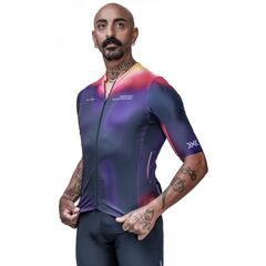 Koszulka rowerowa męska X-Bionic COREFUSION AERO JERSEY SS kolorowa, Kolor: pomarańczowy, Rozmiar: XL