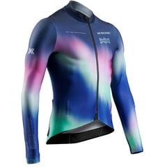 Koszulka z długim rękawem męska X-Bionic COREFUSION RIDE JERSEY LS MEN AURORA POLYCHROME kolorowa, Kolor: ciemnoszary, Rozmiar: L