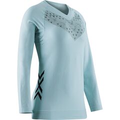 Koszulka damska do biegania X-Bionic TWYCE RUN SHIRT LS błękitna, Kolor: błękitny, Rozmiar: M