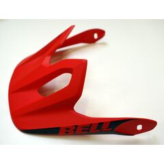 Daszek BELL SUPER DH crimson czarny, 2 zdjęcie