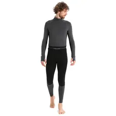 Icebreaker - Legginsy męskie bezszwowe z mieszanki wełny merino 260 ZoneKnit - port, Rozmiar: S (obwód dłoni 178-203 mm / dł. dłoni 175-180 mm), 3 zdjęcie