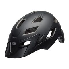 Kask juniorski BELL SIDETRACK matte czarny silver fragments roz. Uniwersalny (50–57 cm) .