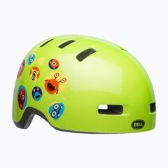 Kask dziecięcy BELL LIL RIPPER monsters gloss green