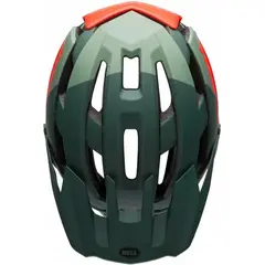 Kask mtb BELL SUPER AIR MIPS SPHERICAL matte gloss green infrared, 2 zdjęcie