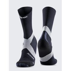 Skarpety unisex X-Socks BIKE EXPERT CREW BLACK/CHARCOAL czarne, Kolor: czarny, Rozmiar: 39/41