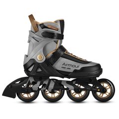 NILS EXTREME Rolki dla dorosłych Armour NA22151 szare, Kolor: szary, Rozmiar: 41, 3 zdjęcie