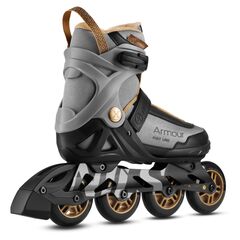 NILS EXTREME Rolki dla dorosłych Armour NA22151 szare, Kolor: szary, Rozmiar: 41, 5 zdjęcie
