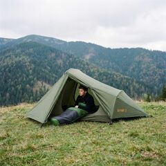 NC1705 ŚPIWÓR ULTRA LIGHT CZARNO-ZIELONY NILS CAMP, Kolor: czarny, Rozmiar: one size, 2 zdjęcie