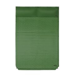 NC4060 ZIELONA MATA SAMOPOMPUJĄCA DWUOSOBOWA Z PODUSZKĄ NILS CAMP, Kolor: zielony, Rozmiar: one size