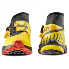 LA SPORTIVA buty trekkingowe męskie Jackal II Boa żółte, Kolor: czarny, Rozmiar: 42, 3 zdjęcie