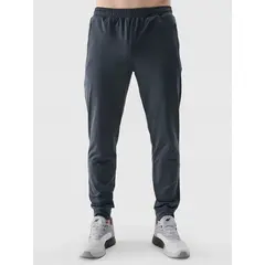 4F spodnie dresowe męskie treningowe 4FWSS25TFTRM0835, Kolor: szary, Rozmiar: XXL