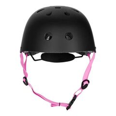 NILS EXTREME kask skatingowy orzeszek MTW001 czarny/różowy, Kolor: różowy, Rozmiar: 48-52, 3 zdjęcie