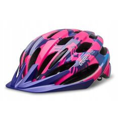 GIRO kask rowerowy dziecięcy RAZE pink flowers Uniwersalny (50-57 cm), Kolor: różowy, Rozmiar: 50-57