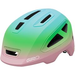 GIRO kask rowerowy dziecięcy Scamp II różowo-zielony, Kolor: różowy, Rozmiar: 51-55
