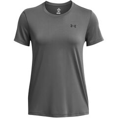 UNDER ARMOUR koszulka treningowa damska Tech SSC Solid szara, Kolor: szary, Rozmiar: M