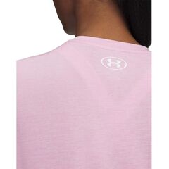 UNDER ARMOUR Damska koszulka treningowa Tech SSC- Twist - jasnoróżowa, Kolor: jasnoróżowy, Rozmiar: L, 2 zdjęcie