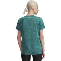 UNDER ARMOUR Damska koszulka treningowa Tech SSC- Twist zielona, Kolor: zielony, Rozmiar: M, 3 zdjęcie
