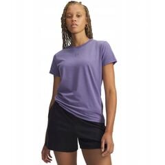 UNDER ARMOUR koszulka damska treningowa UA Rival Core SS fioletowa, Kolor: fioletowy, Rozmiar: M