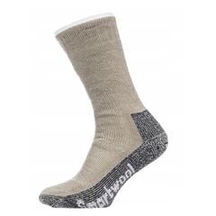 SMARTWOOL skarpety turystyczne męskei z merino MTNR CE MC CRW TAUPE beżowe, Kolor: beżowy, Rozmiar: M