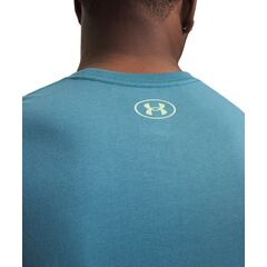 UNDER ARMOUR Męski t-shirt UA TEAM ISSUE WORDMARK SS niebieski, Kolor: niebieski, Rozmiar: L, 2 zdjęcie