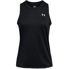 UNDER ARMOUR koszulka treningowa damska top Tech Tank Solid czarna, Kolor: czarny, Rozmiar: L, 3 zdjęcie