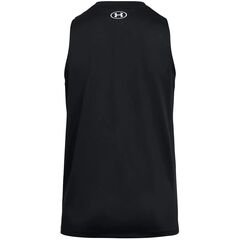 UNDER ARMOUR koszulka treningowa damska top Tech Tank Solid czarna, Kolor: czarny, Rozmiar: L, 4 zdjęcie