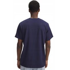UNDER ARMOUR męski t-shirt bawełniany M LOGO EMB HEAVYWEIGHT SS granatowy, Kolor: granatowy, Rozmiar: L, 2 zdjęcie