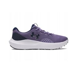 UNDER ARMOUR buty sportowe damskie UA W Charged Surge 4 fioletowe, Kolor: fioletowy, Rozmiar: 38.5, 3 zdjęcie