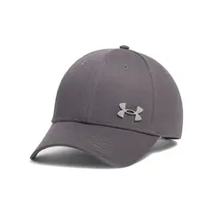 UNDER ARMOUR czapka z daszkiem męska M ESSENTIAL LOW METAL ADJ szara, Kolor: szary, Rozmiar: one size