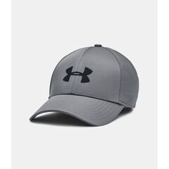 UNDER ARMOUR czapka z daszkiem męska M BLITZING LOW STORM ADJ szara, Kolor: szary, Rozmiar: one size