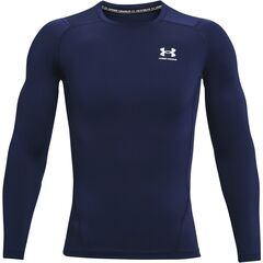 UNDER ARMOUR koszulka długi rękaw UA HG Armour Comp LS granatowa, Kolor: granatowy, Rozmiar: XL