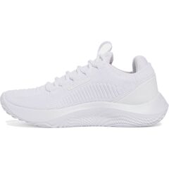 UNDER ARMOUR buty sportowe damskie UA W Dynamic 2 białe, Kolor: biały, Rozmiar: 38.5, 5 zdjęcie