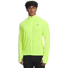 UNDER ARMOUR bluza męska do biegania z zamkiem 1/4 Launch czerwona, Kolor: czerwony, Rozmiar: L