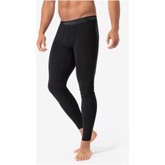 SUPER.NATURAL TUNDRA175 Tight legginsy męskie termoaktywne merino czarne, Kolor: czarny, Rozmiar: S, 4 zdjęcie