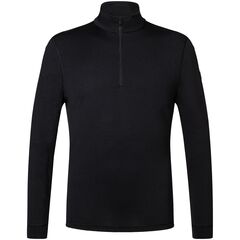 SUPER.NATURAL ARCTIC230 ZIP 1/4 koszulka męska termoaktywna merino czarna, Kolor: czarny, Rozmiar: S, 4 zdjęcie