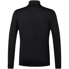 SUPER.NATURAL ARCTIC230 ZIP 1/4 koszulka męska termoaktywna merino czarna, Kolor: czarny, Rozmiar: S, 5 zdjęcie