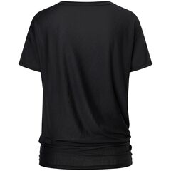 SUPER.NATURAL Yoga Loose Tee koszulka damska joga pilates merino czarna, Kolor: czarny, Rozmiar: L, 5 zdjęcie