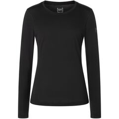 SUPER.NATURAL ARCTIC230 LS koszulka damska termoaktywna merino czarna, Kolor: czarny, Rozmiar: XS, 4 zdjęcie
