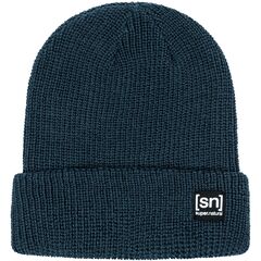 SUPER.NATURAL Merino Basic Beanie czapka unisex męska damska zimowa granatowa, Kolor: granatowy, Rozmiar: one size, 2 zdjęcie