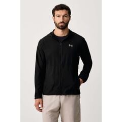 Under Armour UA Velociti Hooded Jacket lekka męska kurtka biegowa z kapturem czarna, Kolor: czarny, Rozmiar: S