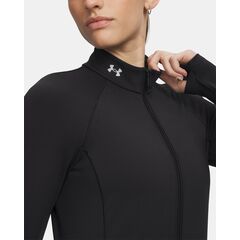 Under Armour Vanish Elite Full Zip damska bluza do biegania treningowa sportowa czarna, Kolor: czarny, Rozmiar: S, 3 zdjęcie