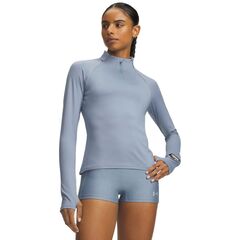 Under Armour UA Velociti Half Zip damska bluza biegowa treningowa szybkoschnąca niebieska, Kolor: niebieski, Rozmiar: XS