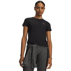 Under Armour Vanish Elite SS T-shirt koszulka damska treningowa szybkoschnąca czarna, Kolor: czarny, Rozmiar: L