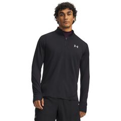 Under Armour UA Tech Utility 1/4 Zip męska bluza treningowa rozpinana szybkoschnąca czarna, Kolor: czarny, Rozmiar: S