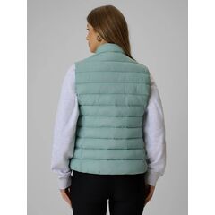 4F Kamizelka puchowa pikowana damska F371 CITY JACKETS zielona, Kolor: zielony, Rozmiar: S, 3 zdjęcie