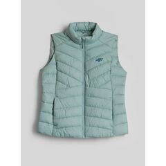 4F Kamizelka puchowa pikowana damska F371 CITY JACKETS zielona, Kolor: zielony, Rozmiar: S, 4 zdjęcie